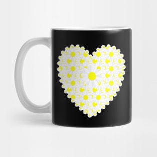 Daisy Heart Mug